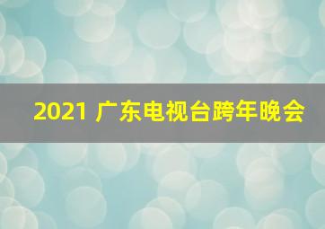 2021 广东电视台跨年晚会